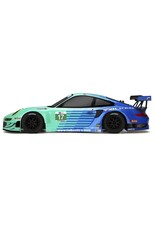 HPI RACING HPI108370 2012 PORSCHE 911 GT3 RSR CLEAR BODY (206MM/210MM)