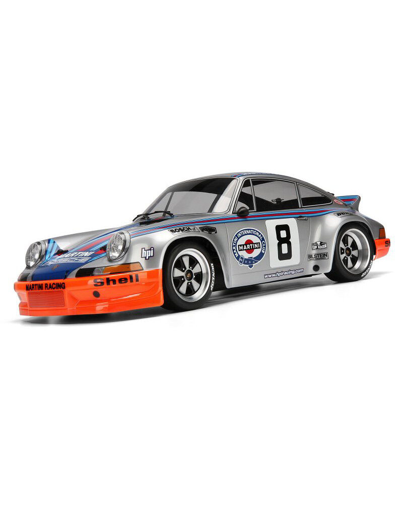 HPI RACING HPI101320 1973 PORSCHE CARRERA RSR CLEAR BODY (WB210MM F0/R6MM NO ACCESSORIES)
