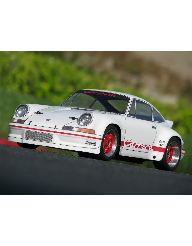 HPI RACING HPI101320 1973 PORSCHE CARRERA RSR CLEAR BODY (WB210MM F0/R6MM NO ACCESSORIES)