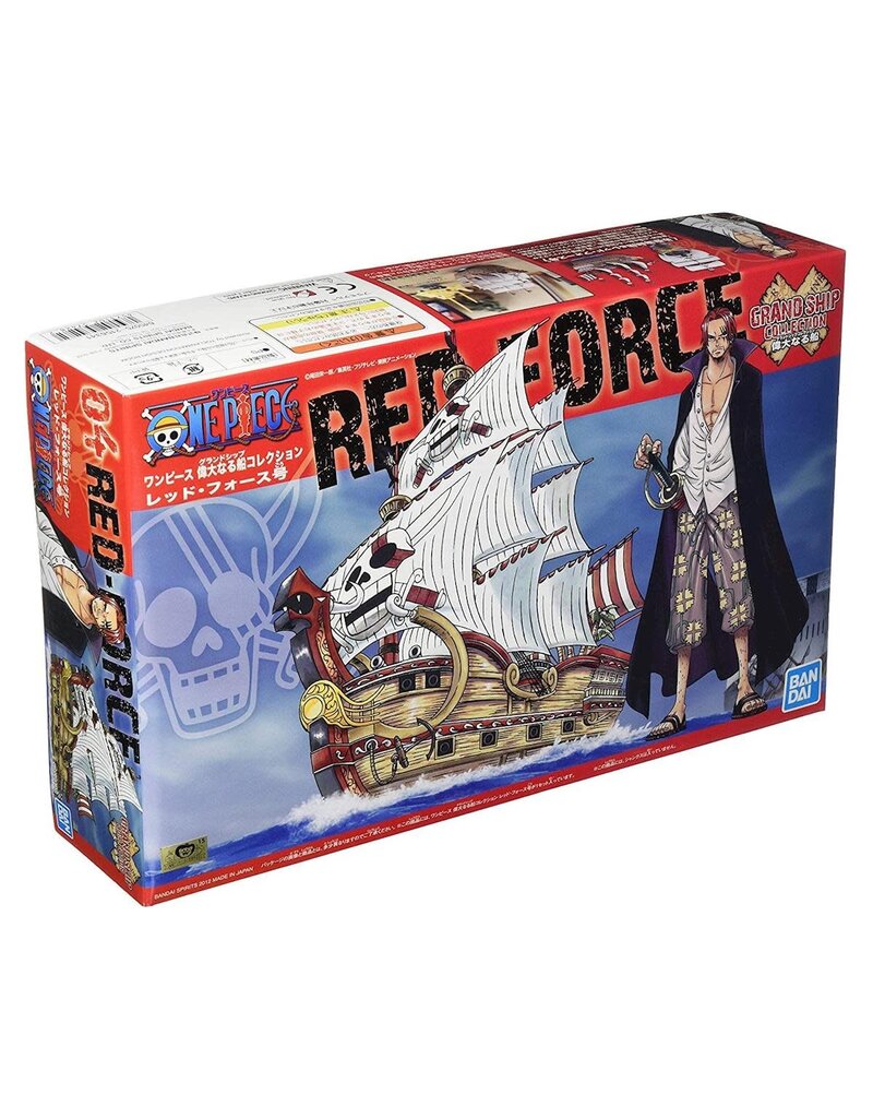 BANDAI BAS2176825 GRAND SHIP COLLECTION #04 RED FORCE "ONE PIECE" MODEL SHIP