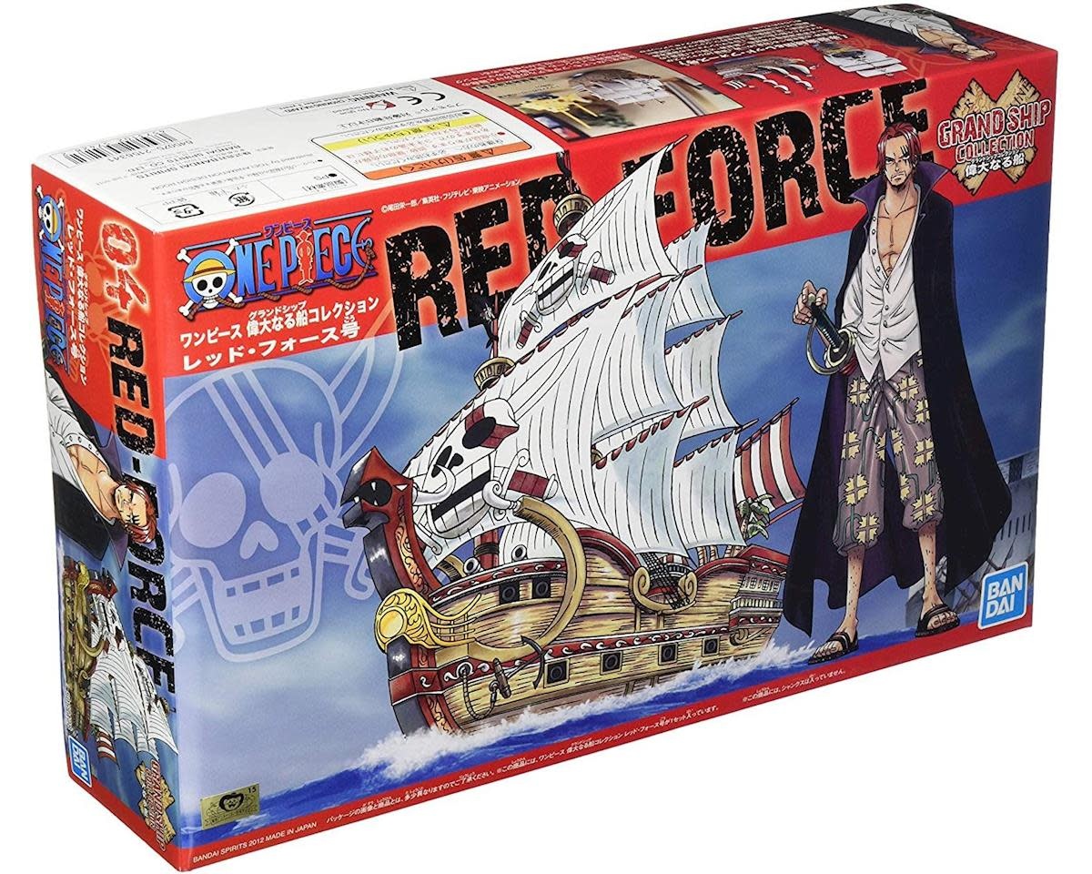 BAS2176825 GRAND SHIP COLLECTION #04 RED FORCE "ONE PIECE" MODEL SHIP