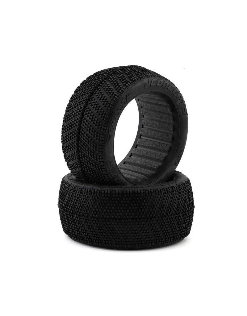 JCONCEPTS JCO4074-02 FALCON 4.0" 1/8 OFF-ROAD TRUGGY TIRES (2) (GREEN)