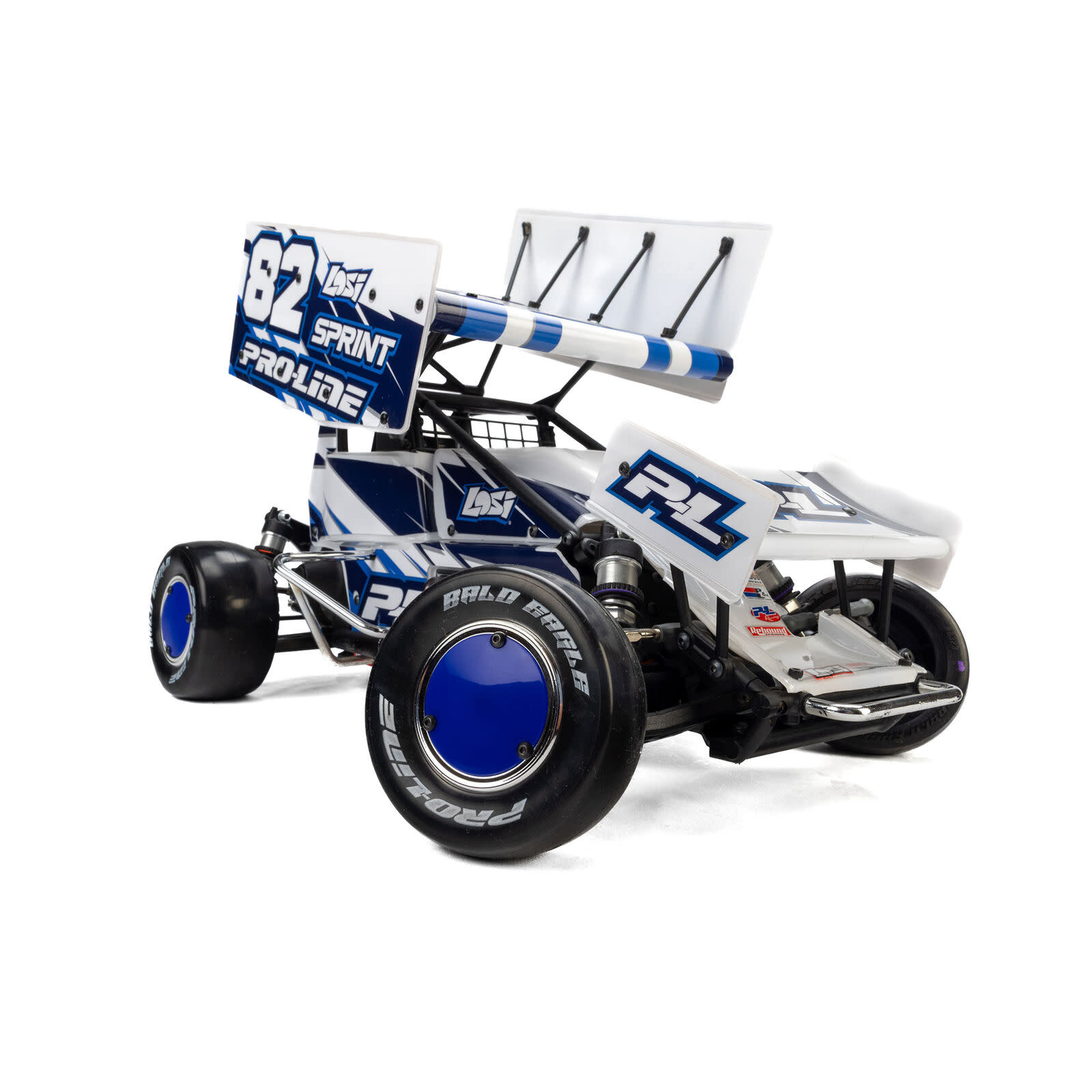 PRO8323203 BALD EAGLE S3 2WD FRONT 1.7"/2.2" DIRT OVAL TIRES (2)