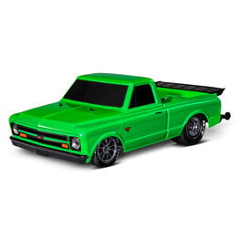 TRAXXAS TRA94376-74-GRN 1/10 2WD DRAG SLASH HD CHEVROLET C10: GREEN