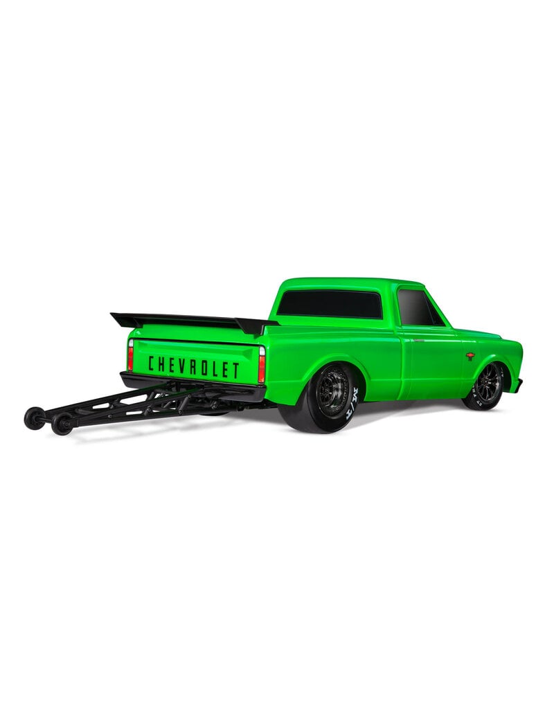 TRAXXAS TRA94376-74-GRN 1/10 2WD DRAG SLASH HD CHEVROLET C10: GREEN
