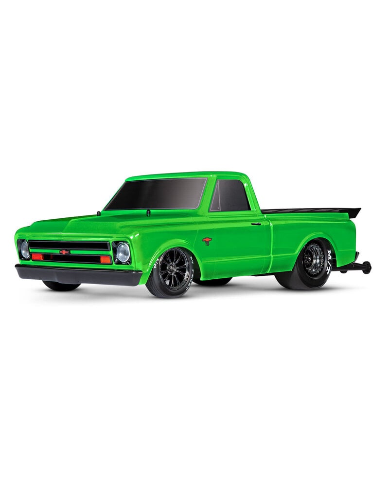 TRAXXAS TRA94376-74-GRN 1/10 2WD DRAG SLASH HD CHEVROLET C10: GREEN