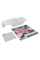 ARRMA ARA-3405 TALION 6S BLX  BODYSHELL WITH DECALS: CLEAR