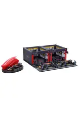 BURAGO 1851433 1/43 DISPLAY STAND -VEHICLE INCLUDED 20 PIECES FORMULA  RACING RED BULL PADDOCK SET