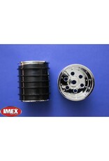 IMEX IMX7268 17MM DIAMOND CHROME RIMS PR JUMBO