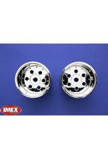 IMEX IMX7268 17MM DIAMOND CHROME RIMS PR JUMBO