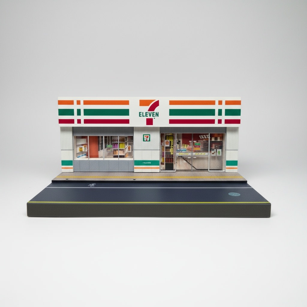 IMX2575 1/64 SCALE 7/11 SMALL SCENE