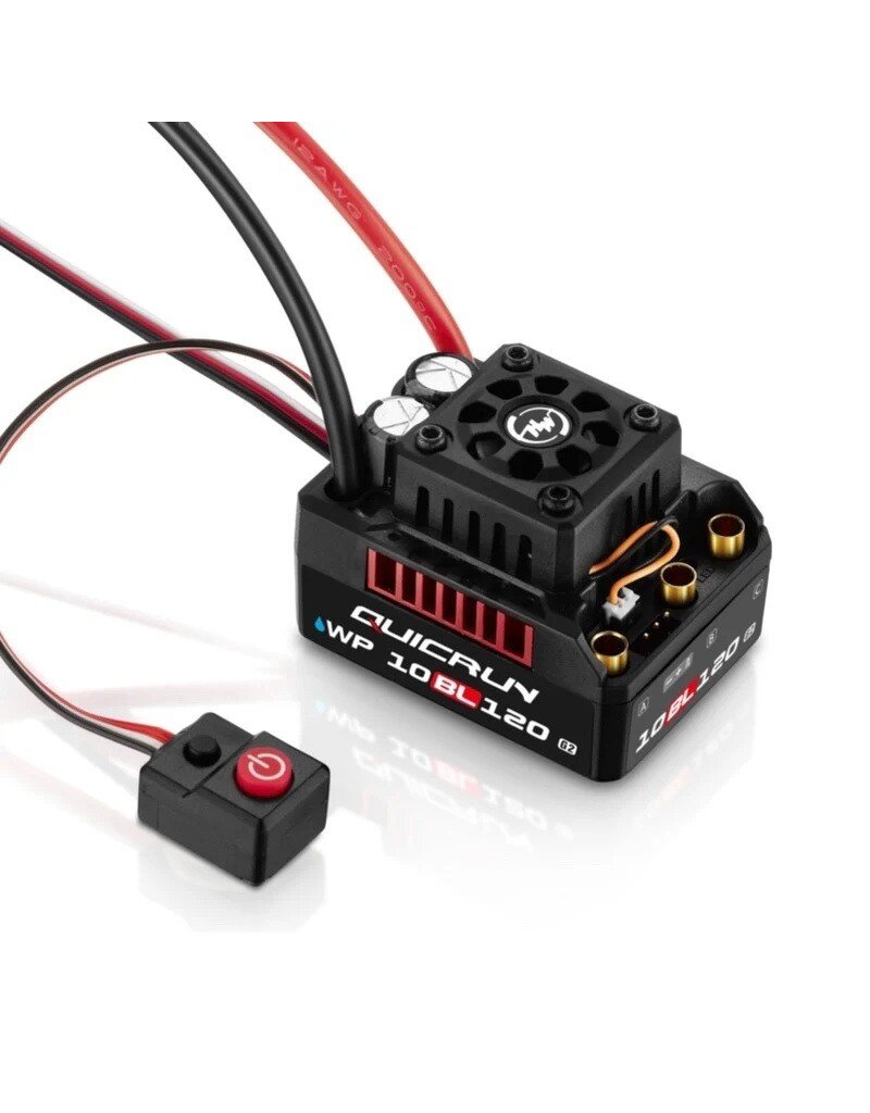 HOBBYWING HWI38030209 COMBO QUICRUN 10BL120 G2+3652 SL G2; 5400KV