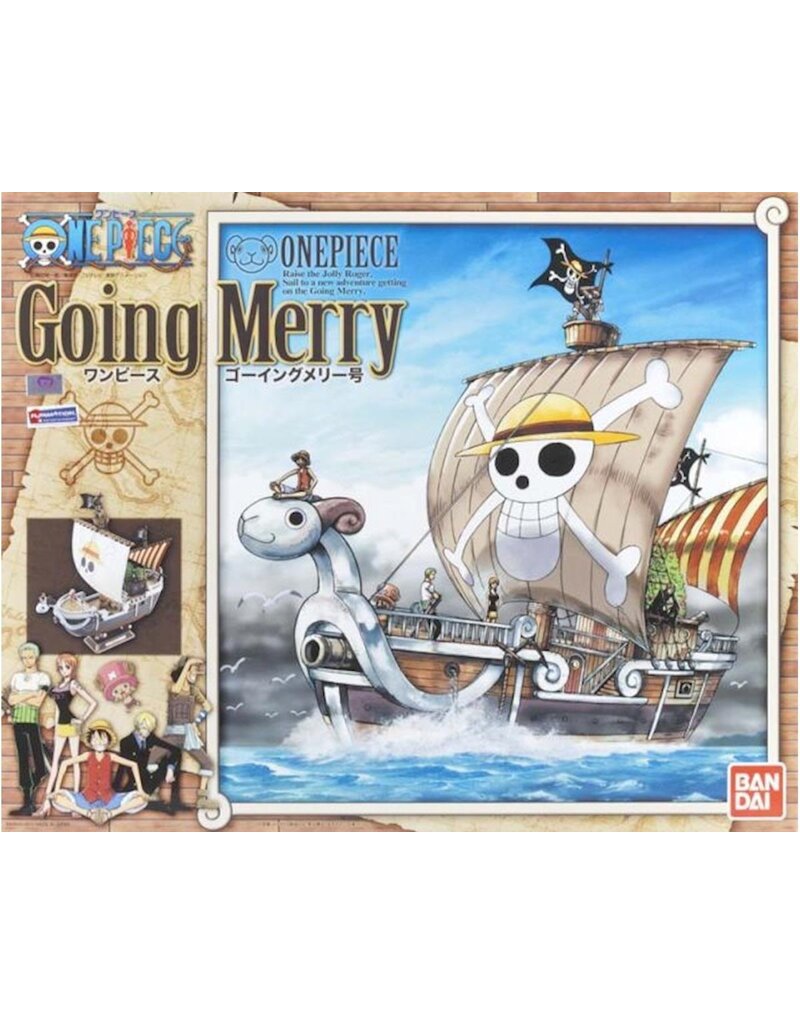 BANDAI BAS2126613 GOING MERRY MODEL SHIP "ONE PIECE" PLASTIC MODEL KIT