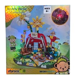 IMEX INBX81301 TEDDY DAISY HOLIDAY CAMPING – 490PCS DISPLAY BRICK FIGURE