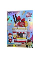 IMEX INBX81202 TEDDY STRAWBERRY ICE CREAM SHOP – 354PCS DISPLAY BRICK FIGURE