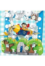 IMEX INBX81504 TEDDY JUNGLE FLIGHT PRINT – 425PCS DISPLAY BRICK FIGURE