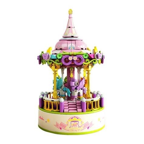 INBX65609 CAROUSEL MUSIC BOX (488 PIECES)