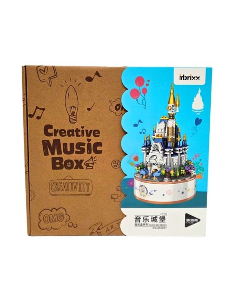 IMEX INBX65607 CASTLE MUSIC BOX (617 PIECES)
