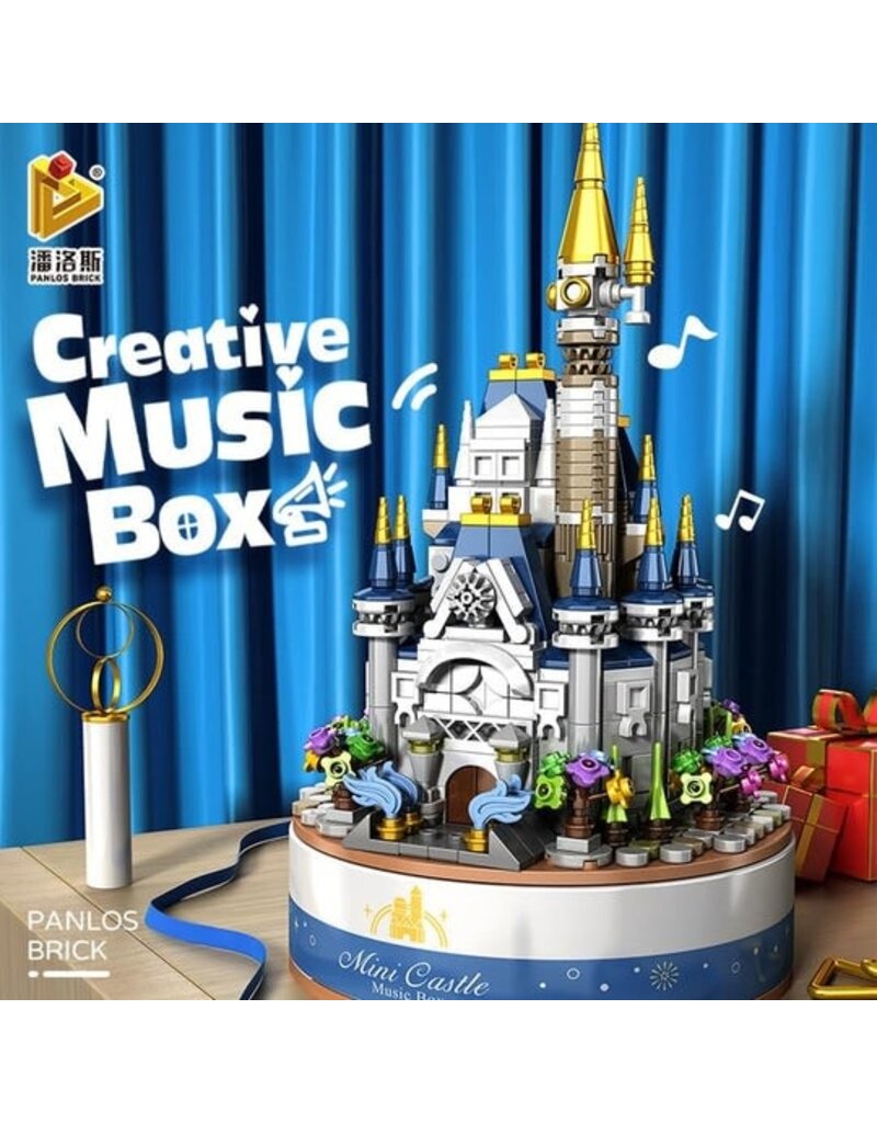 IMEX INBX65607 CASTLE MUSIC BOX (617 PIECES)