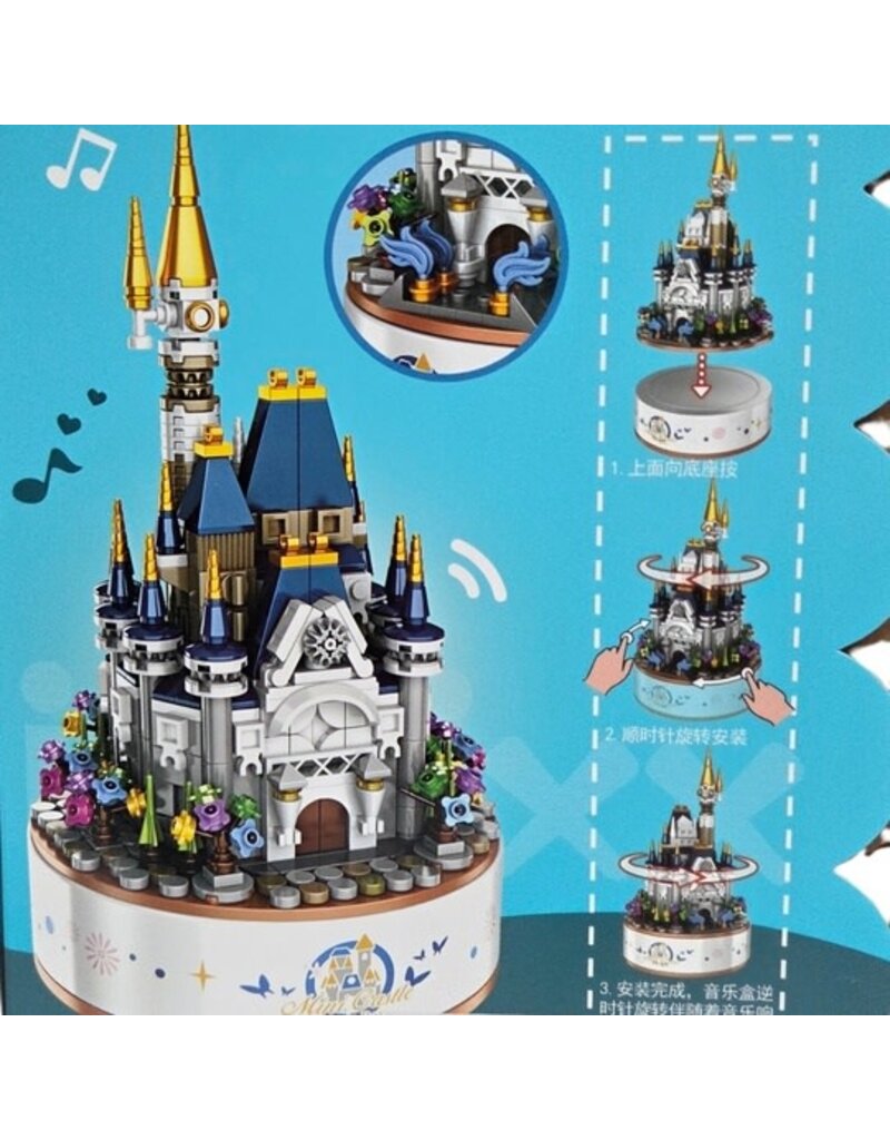 IMEX INBX65607 CASTLE MUSIC BOX (617 PIECES)