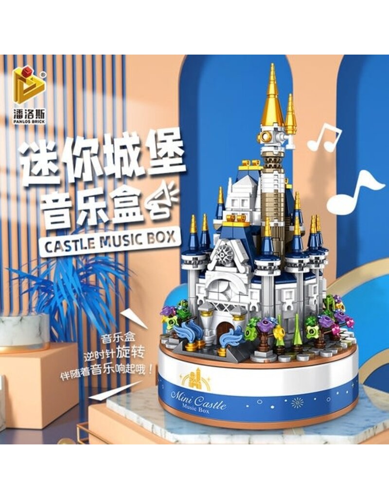 IMEX INBX65607 CASTLE MUSIC BOX (617 PIECES)