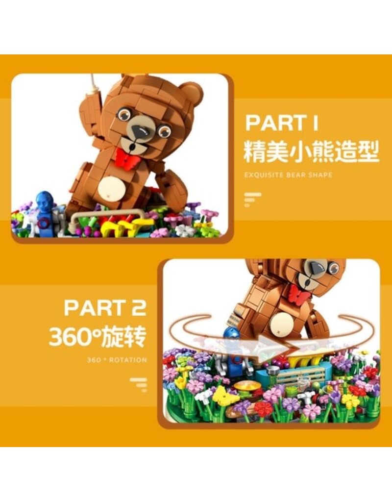 IMEX INBX65610 FLYING BEAR MUSIC BOX (569 PIECES)