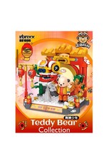 IMEX INBX81006 TEDDY LION DANCE – 254PCS DISPLAY BRICK FIGURE