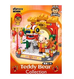 IMEX INBX81006 TEDDY LION DANCE – 254PCS DISPLAY BRICK FIGURE