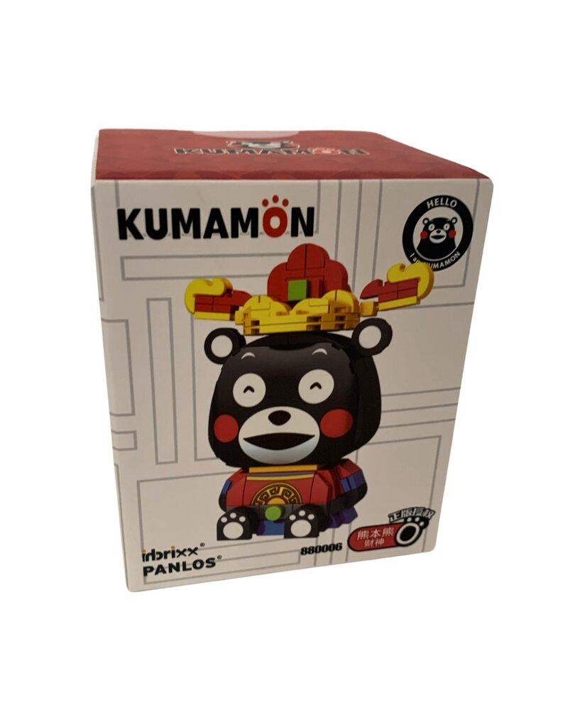 IMEX INBX80006 KUMAMON GOD OF WEALTH – 207PCS CHARACTER BRICK SET