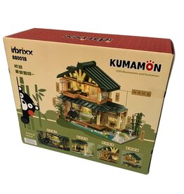 IMEX INBX80018 KUMAMON JAPANESE STYLE HOUSE – 1101PCS DISPLAY BRICK SET