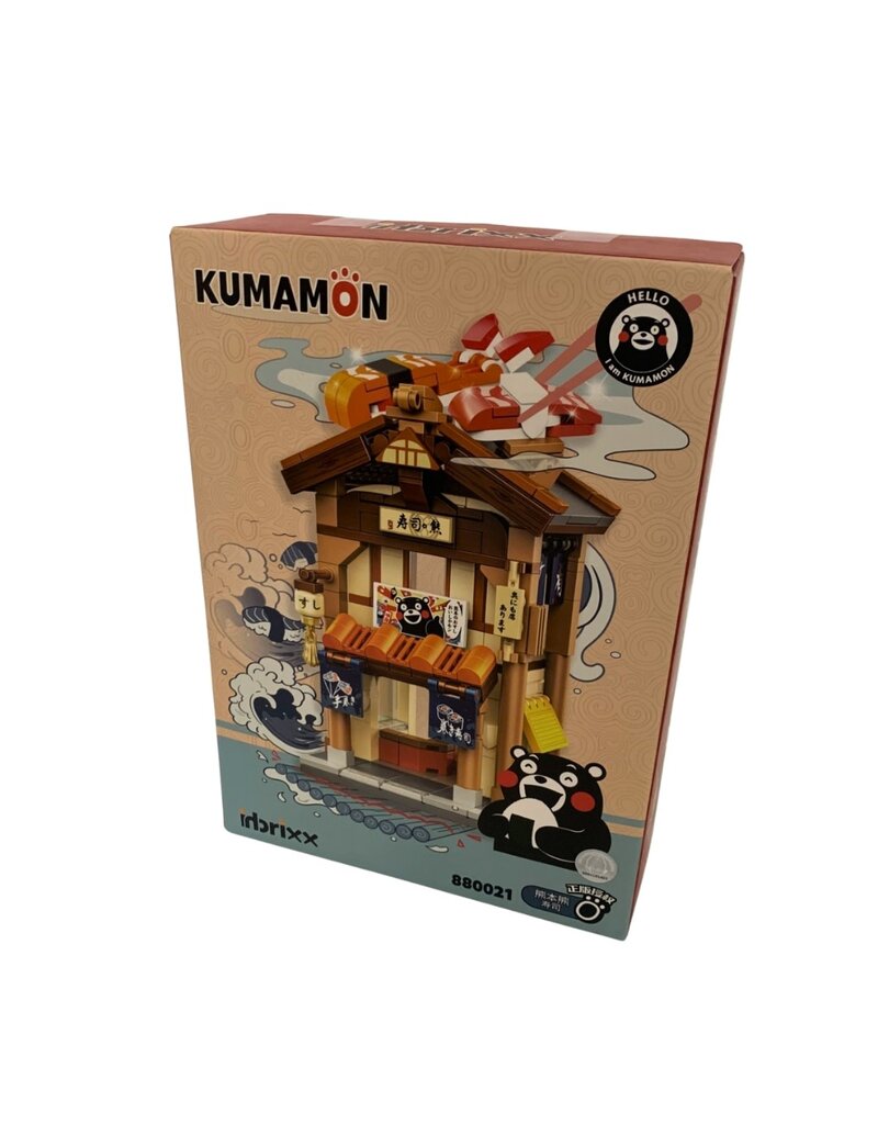 IMEX INBX80021 KUMAMON SUSHI RESTAURANT – 337PCS DISPLAY BRICK SET