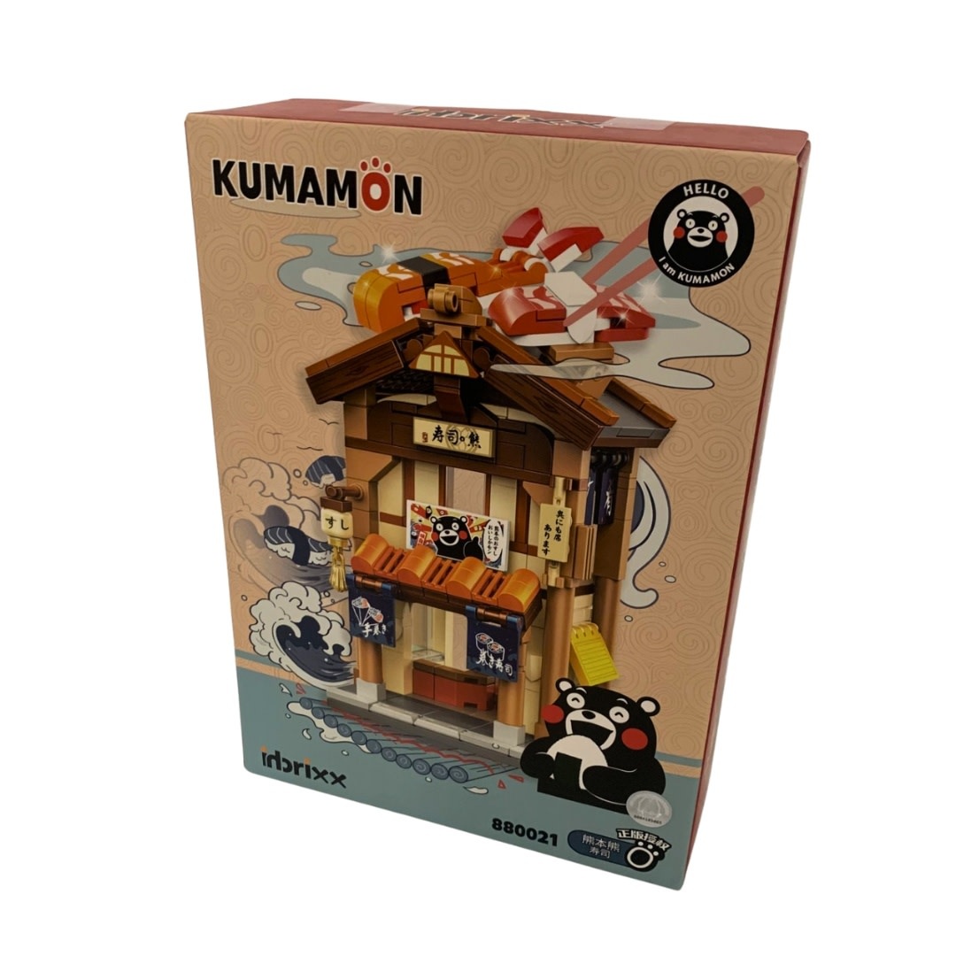INBX80021 KUMAMON SUSHI RESTAURANT – 337PCS DISPLAY BRICK SET