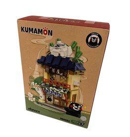 IMEX INBX80022 KUMAMON TEA HOUSE – 349PCS DISPLAY BRICK SET