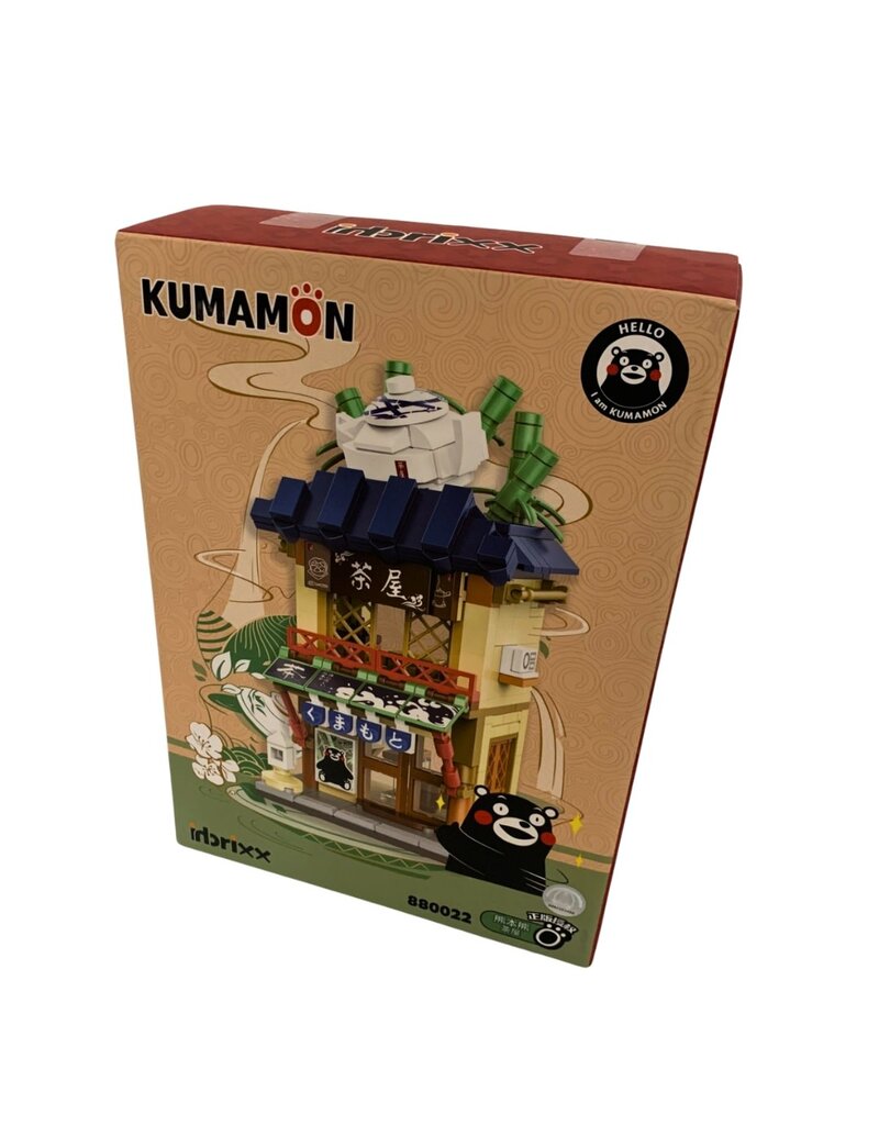 IMEX INBX80022 KUMAMON TEA HOUSE – 349PCS DISPLAY BRICK SET