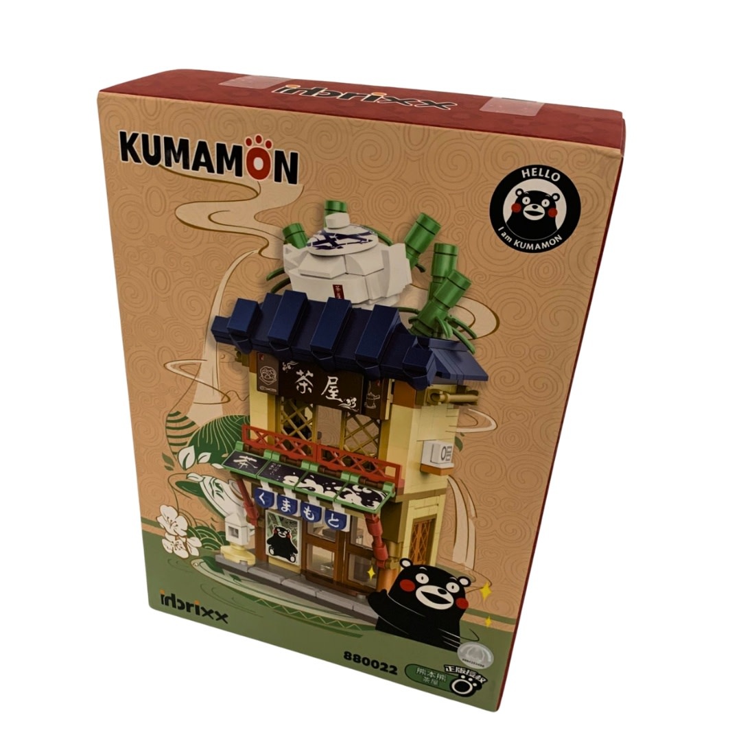 INBX80022 KUMAMON TEA HOUSE – 349PCS DISPLAY BRICK SET