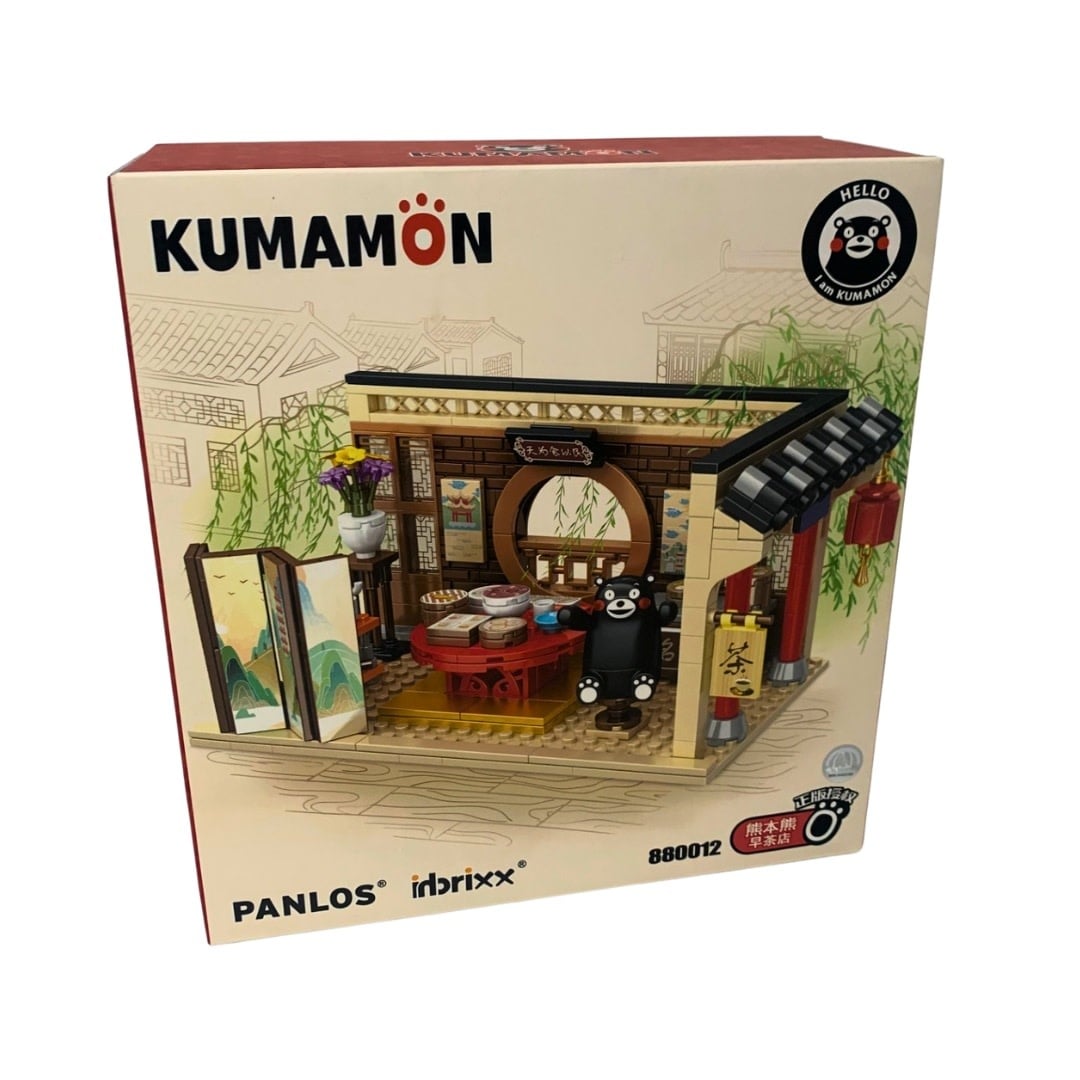 INBX80012 KUMAMON MORNING TEA SHOP – 363PCS CHARACTER BRICK SET