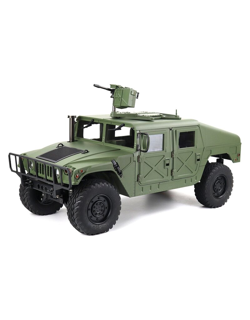 TRASPED HGP40805 TRASPED 1/10 4X4 HUMVEE (UPG):  GREEN (W/ LEDS AND SOUND)