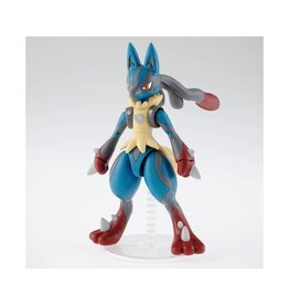 BANDAI BAS2780773 #35 MEGA LUCARIO POKÉMON PLASTIC MODEL KIT