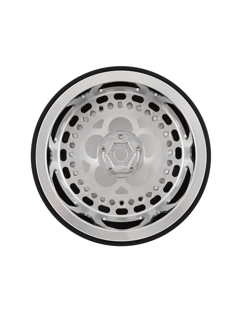 SSD RC SSD00527 5 HOLE LW REAR 2.2/3.0 DRAG RACING WHEEL SILVER