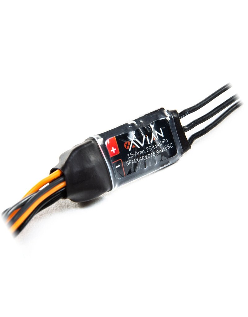 SPEKTRUM SPMXAE1015 AVIAN 15 AMP BRUSHLESS SMART ESC 2S-4S