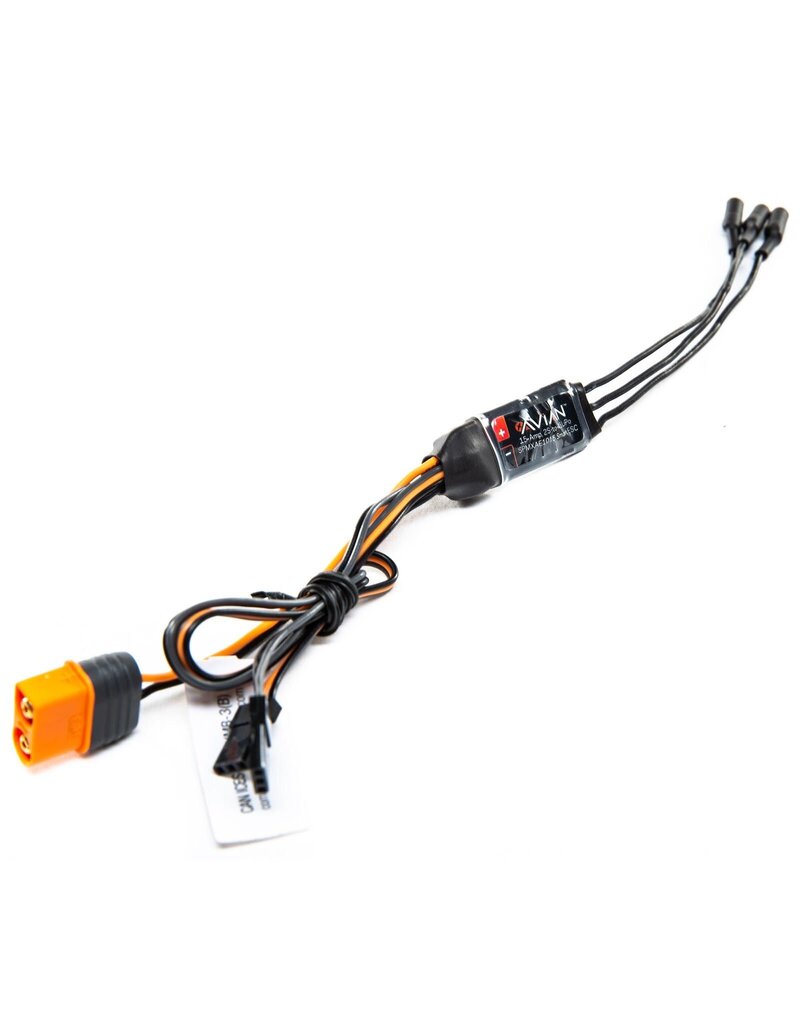 SPEKTRUM SPMXAE1015 AVIAN 15 AMP BRUSHLESS SMART ESC 2S-4S