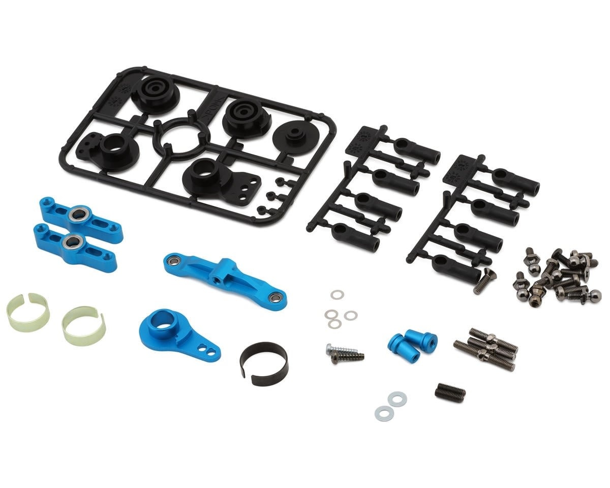 TAM54752 TT-02 ALUMINUM STEERING BELL CRANK
