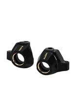 INJORA INJSCX30-04BK AXIAL SCX30 BRASS STEERING KNUCKLES (BLACK) (4.4G EA)