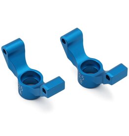 TAMIYA TAM54549 TT02 ALUMINUM REAR UPRIGHT (BLUE) (2.5°)