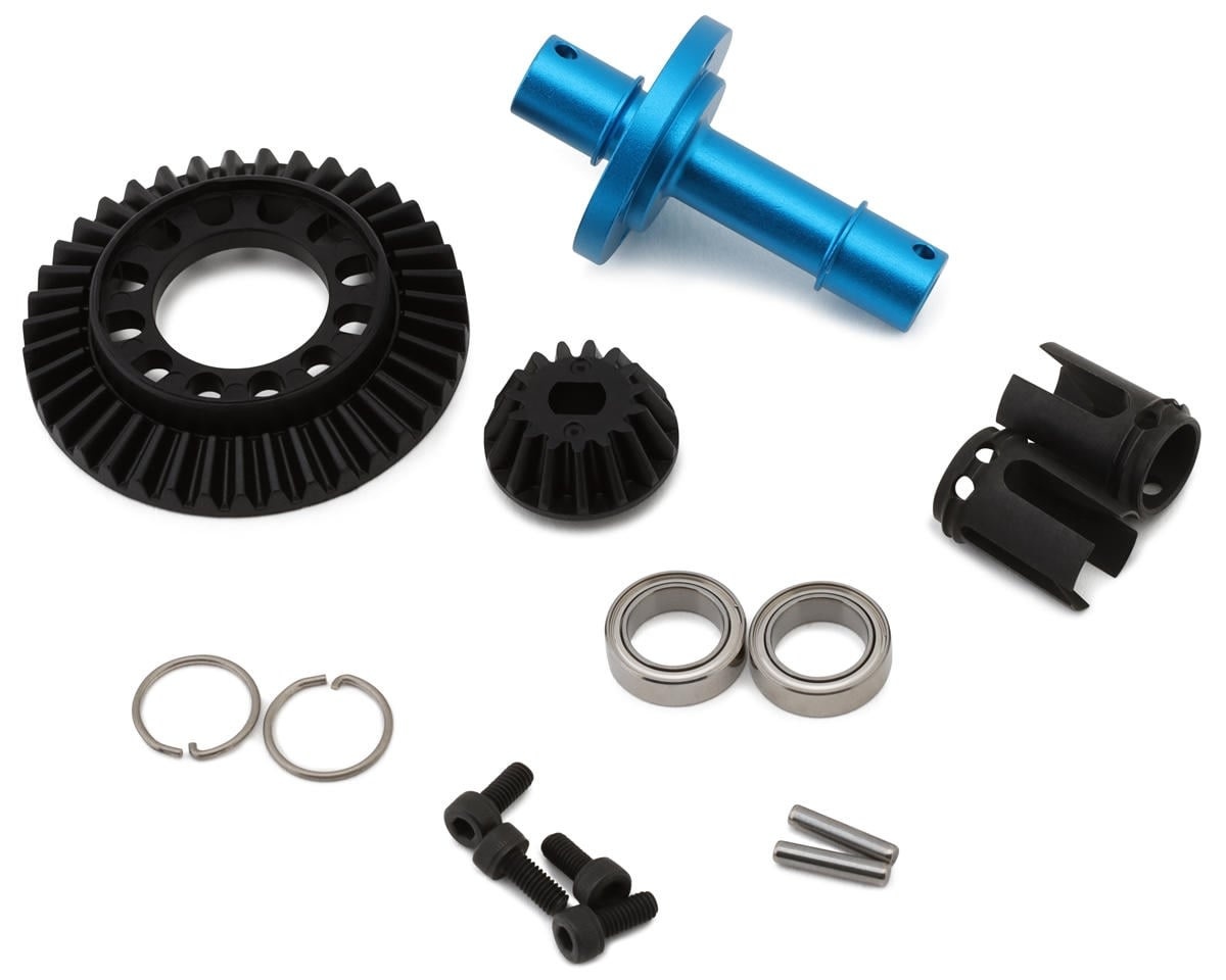 TAM22047 ALUMINUM FRONT DIRECT COUPLING SET (39T) (XV-02/TT-02)