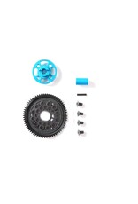 TAMIYA TAM54500 TT-02 HIGH SPEED SPUR GEAR W/ALUMINUM MOUNT (68T)