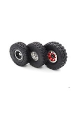 VANQUISH VPS10106 YOKOHAMA GEOLANDAR X-MT 2.2" 1/10 ROCK CRAWLER TIRES (2) (RED)