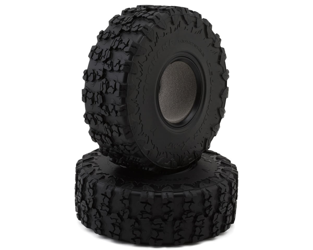 VPS10106 YOKOHAMA GEOLANDAR X-MT 2.2" 1/10 ROCK CRAWLER TIRES (2) (RED)