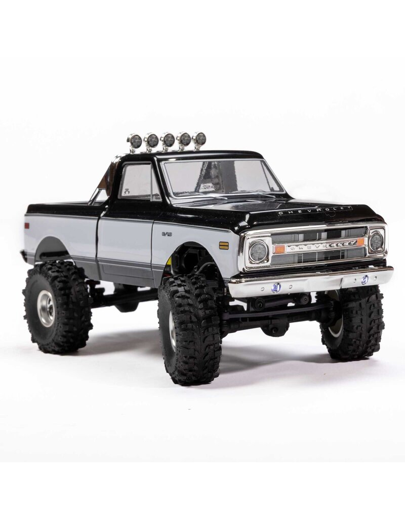 AXIAL AXI-3408T1 1/24 SCX24 1971 CHEVROLET C10 4WD TRUCK RTR, BLACK