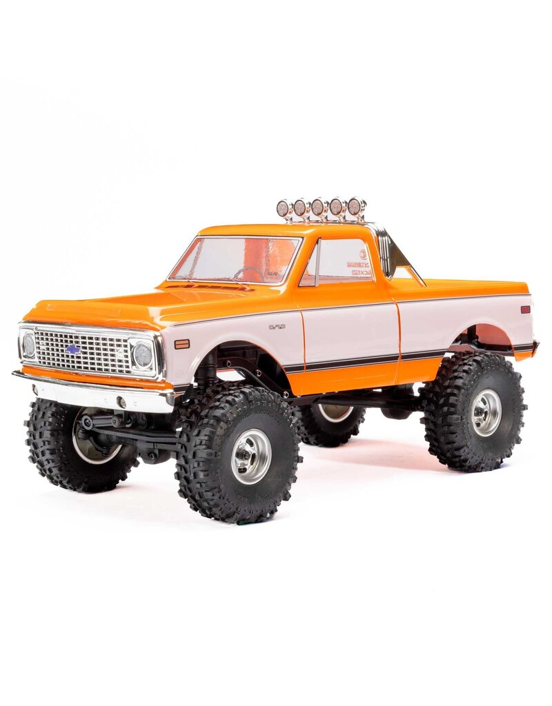 AXIAL AXI-3408T2 1/24 SCX24 1971 CHEVROLET C10 4WD TRUCK RTR, ORANGE